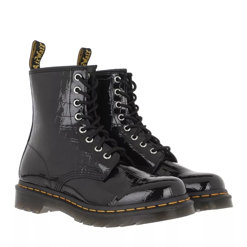 Dr. Martens 1460 Patent Boot Leather Black Ankle Boot