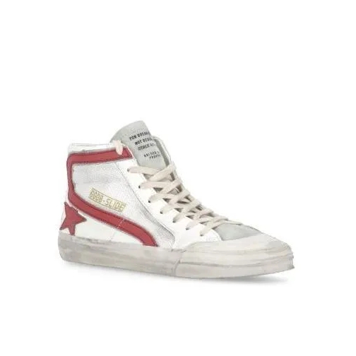 Golden Goose Slice Double Quarter Penstar Sneakers White låg sneaker