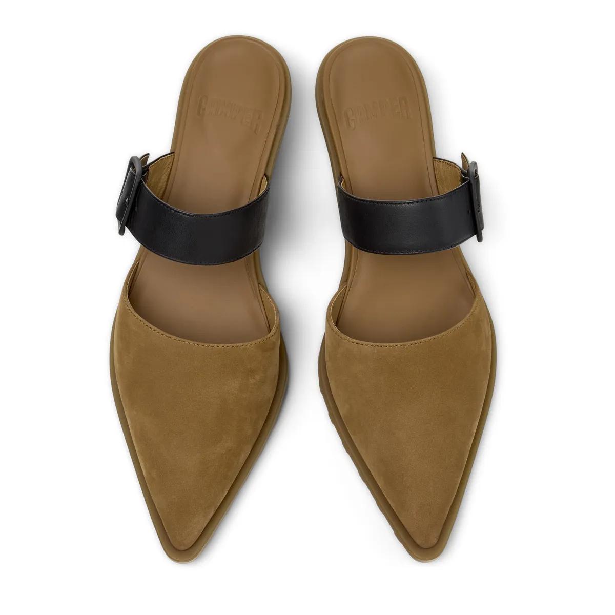 Thumbnail - Camper Slipper & Pantoletten - Mules Anita - Gr. 36 (EU) - in Braun - für Damen