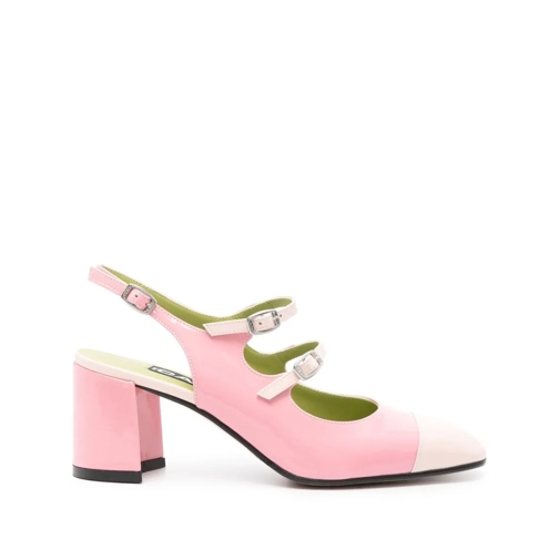 Carel Paris Pink Papaya Shoes Pink Pumps