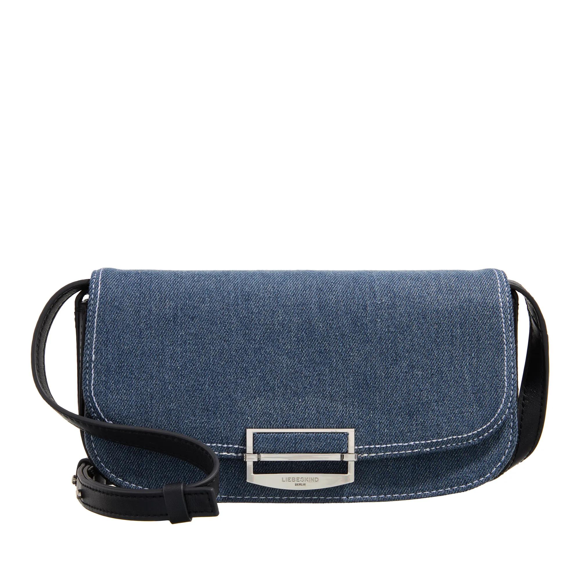 Liebeskind Berlin Crossbody Bags - Ezra 2 Denim Crossbody S - Gr. unisize - in Blau - für Damen