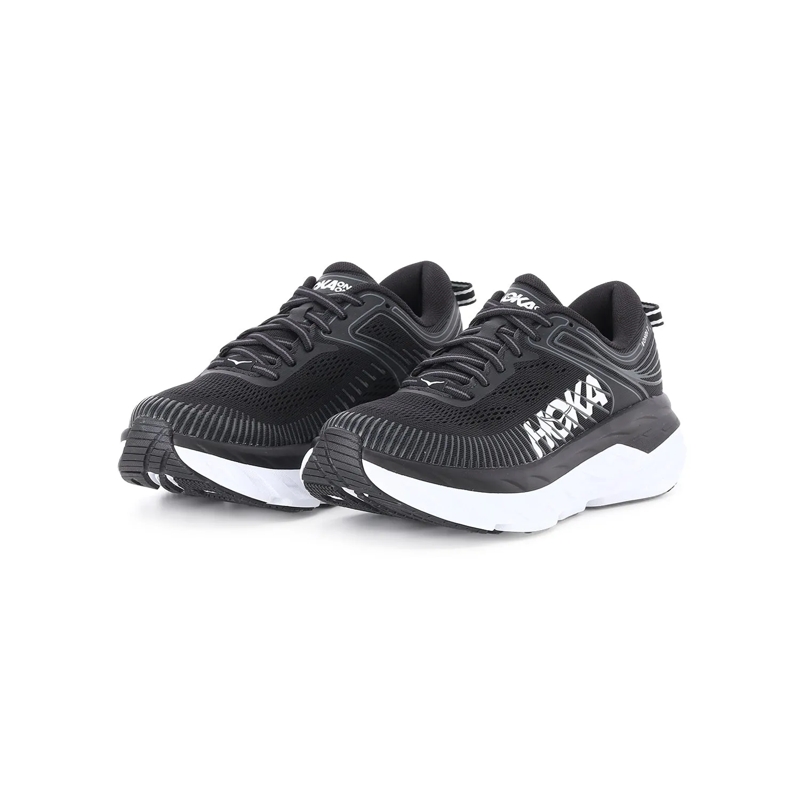 Hoka Chaussures à lacets Laufschuh Bondi 7 schwarz