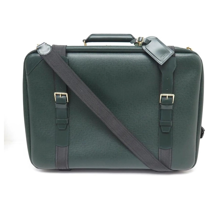 Louis Vuitton Weekender REISETASCHE LOUIS VUITTON SATELLITE 55 AUS GRÃœNEM grün