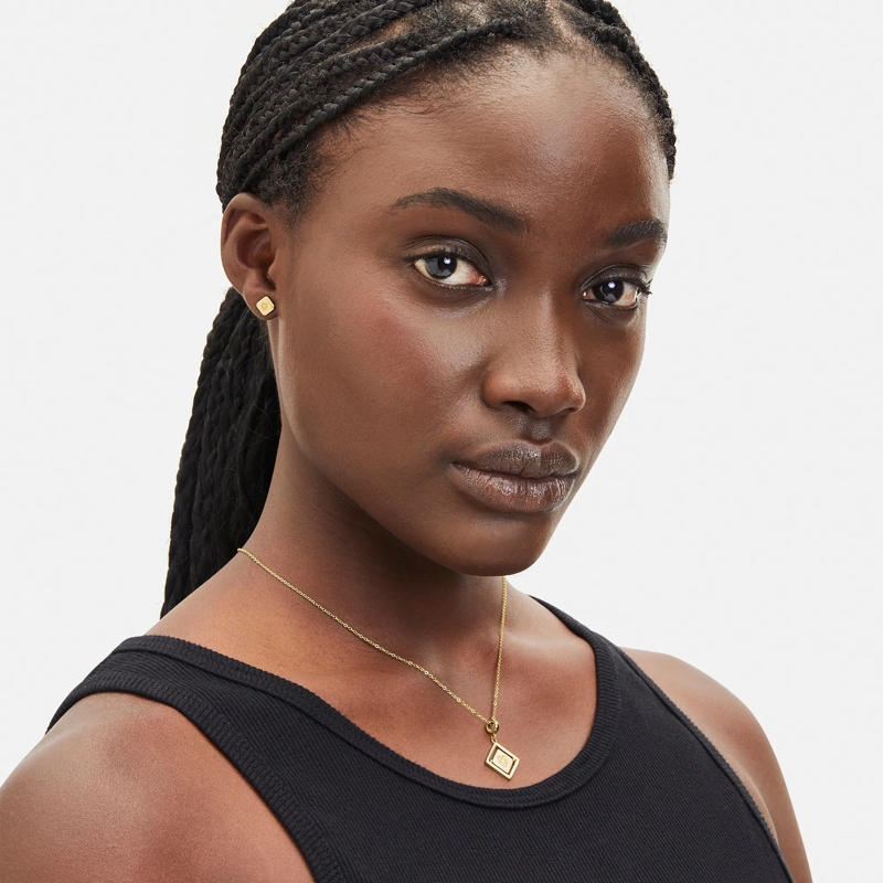 Liebeskind Berlin Ohrstecker Edelstahl Loving Icon gold(Image 2)