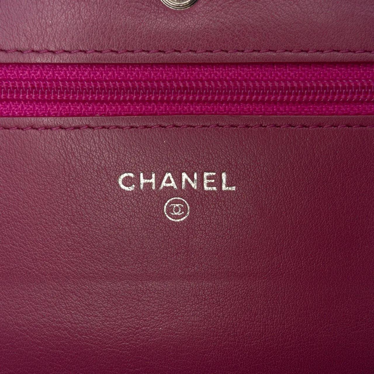 Thumbnail - Chanel Hobo Bags - Patent CC Lipstick Wallet On Chain - Gr. unisize - in Orange - für Damen