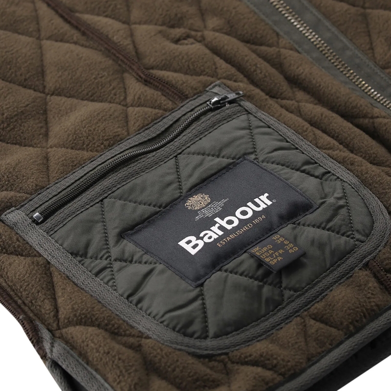 Barbour Gilet LLI0003OL71 FLEECE BETTY BARBOUR Classic & Livesty dunkelgrün(Image 6)