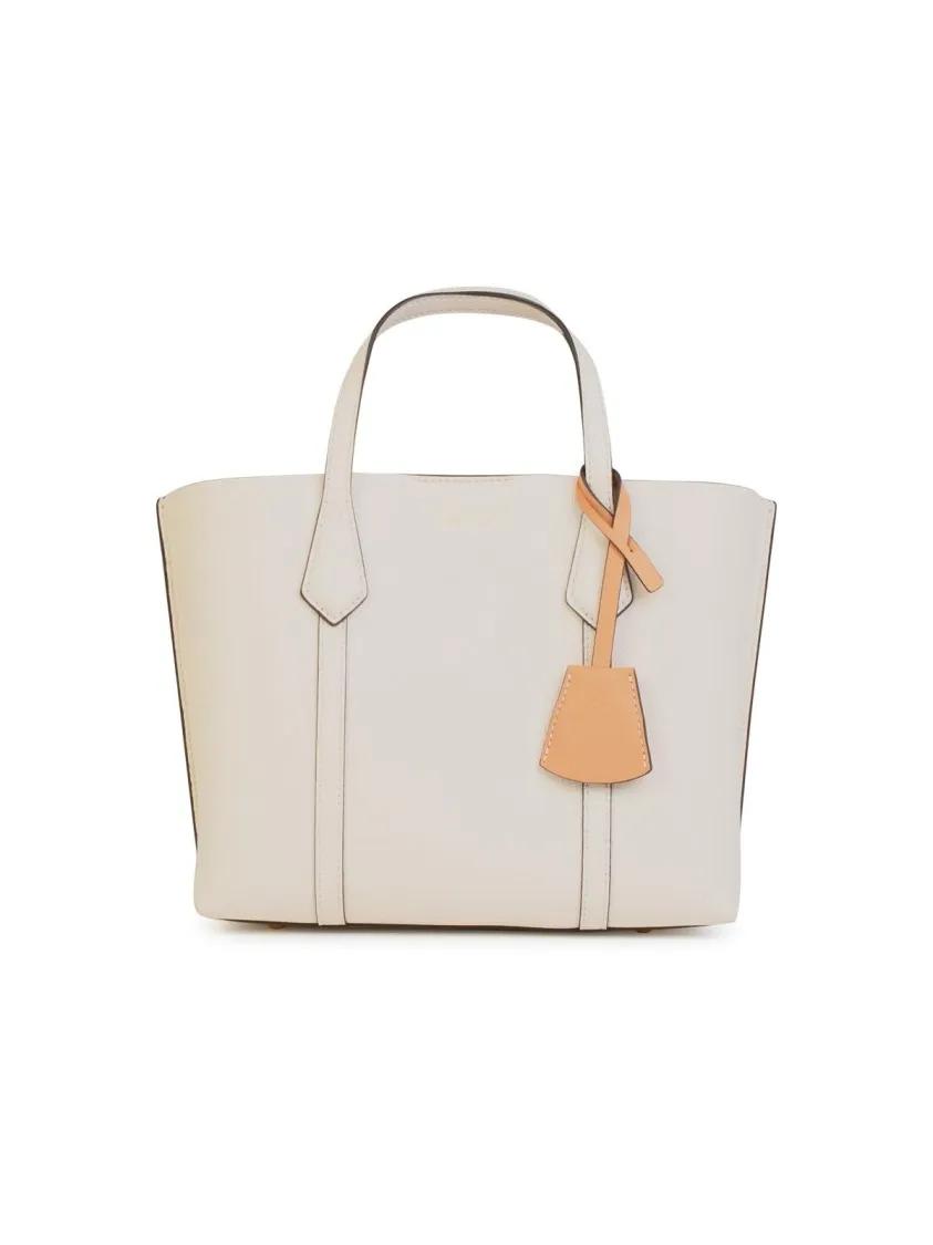 Tory Burch Tote - Small %27Perry%27 Ivory Leather Bag - Gr. unisize - in Weiß - für Damen