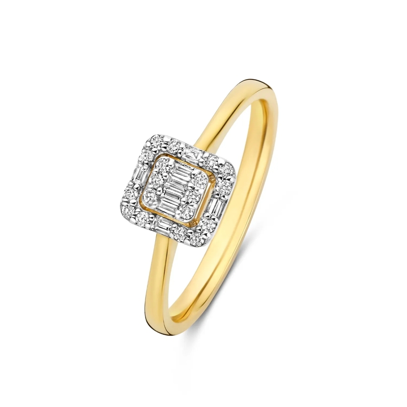 Isabel Bernard Bague diamant De la Paix Elena 585 Gold Ring Gold