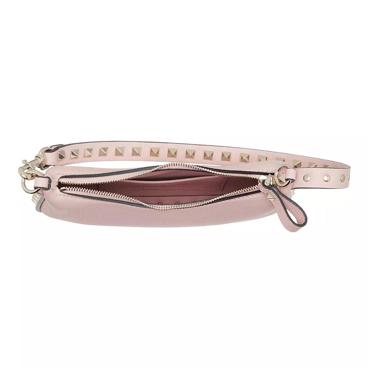 Thumbnail - Valentino Garavani Pochettes - Rockstud Mini Hobo - Gr. unisize - in Gold - für Damen