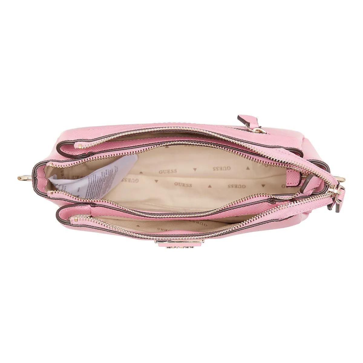 Guess Crossbody bags Noelle Tri Compartment Xbody in roze