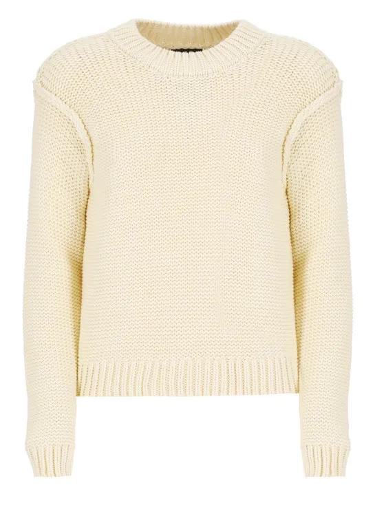 A.P.C. - Beige Cotton Sweater - Größe M -