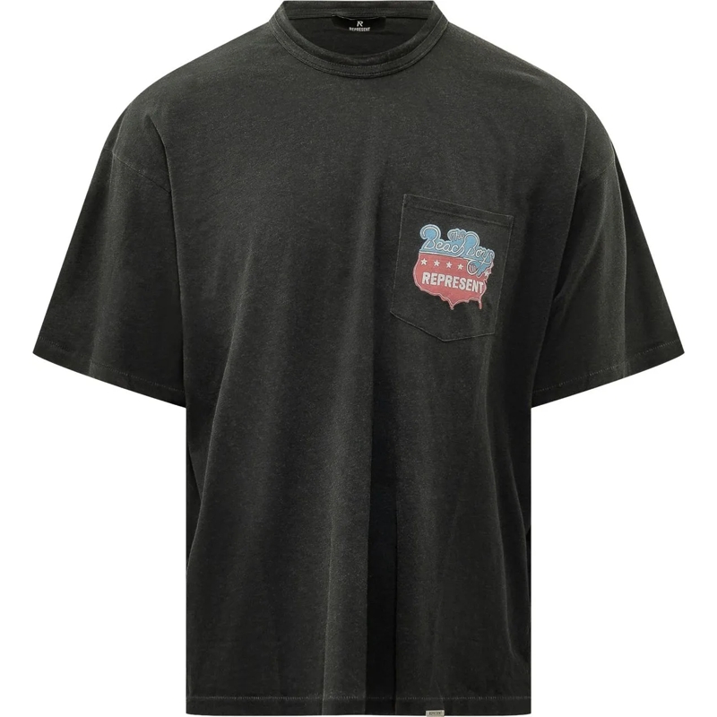 Represent T-shirt T-shirt Beach Boys con Grafica Frontale dunkelgrau