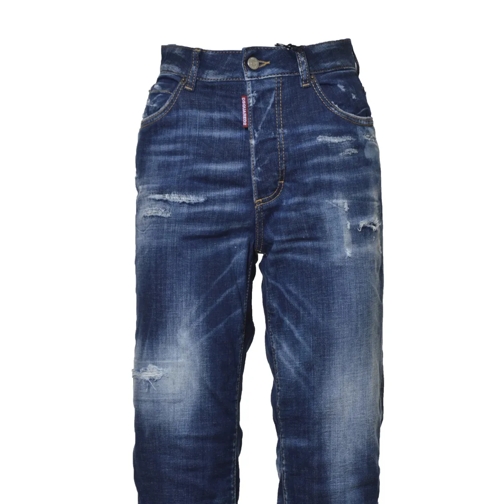 Dsquared2 Jeans Vintage Wash Effect Jeans Blue (Image 3)