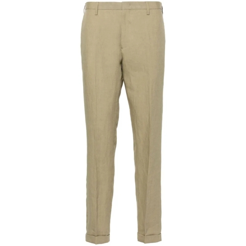 Paul Smith Khaki Slim Trousers Green 