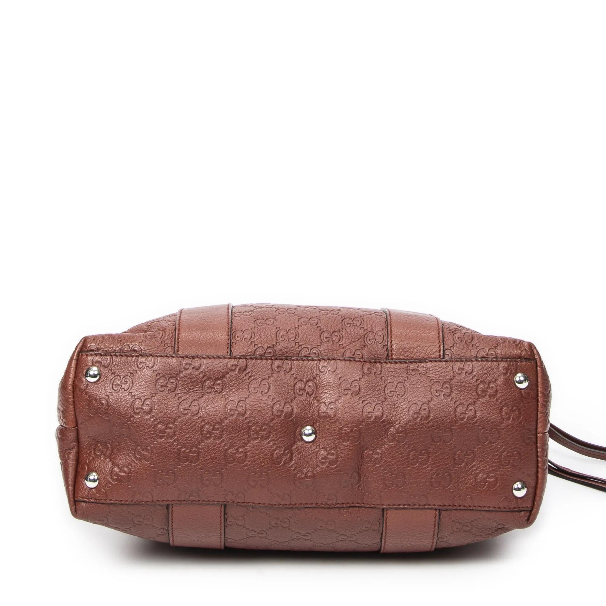 Thumbnail - Gucci Crossbody Bags - Bamboo Bar Vertical Tote - Gr. unisize - in Braun - für Damen