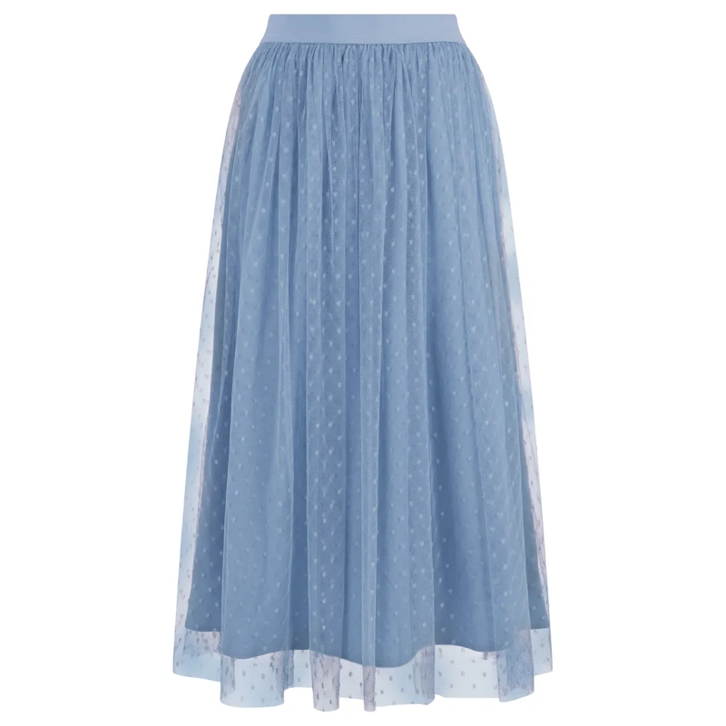 Apart Maxirock Tüllrock hell-blau