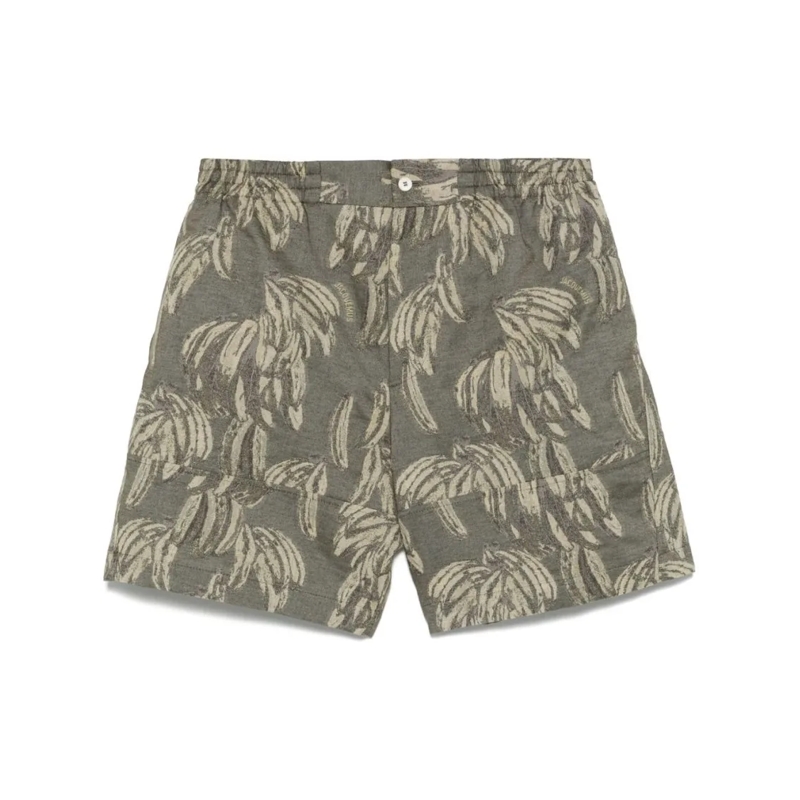 Jacquemus Casual Shorts Light Beige Shorts Grey
