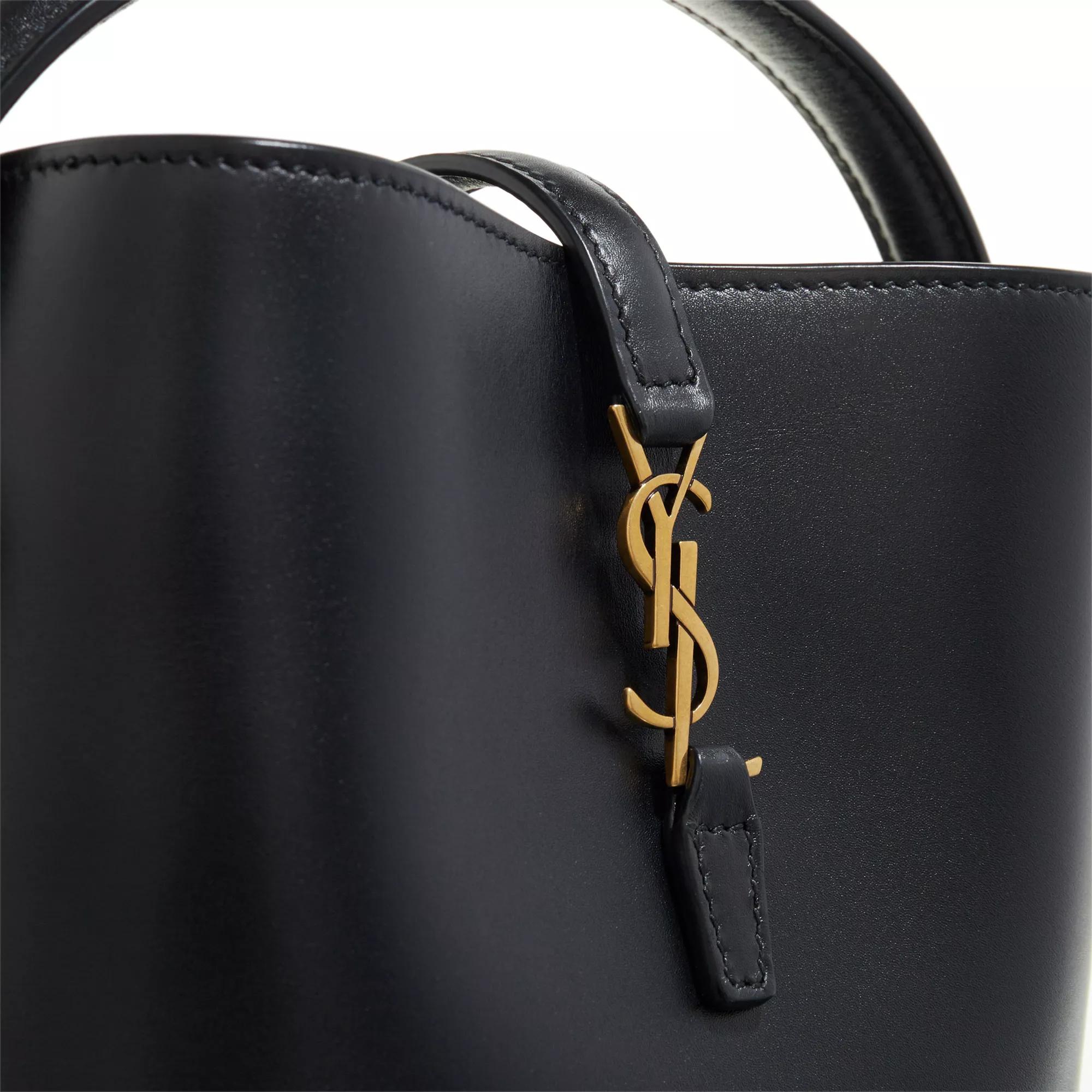 Saint Laurent Bucket bags Mini Le 37 in zwart