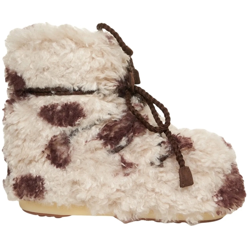 Moonboot Bottes Boots 'Icon Low Curly' ICON LOW CURLY 52 beige