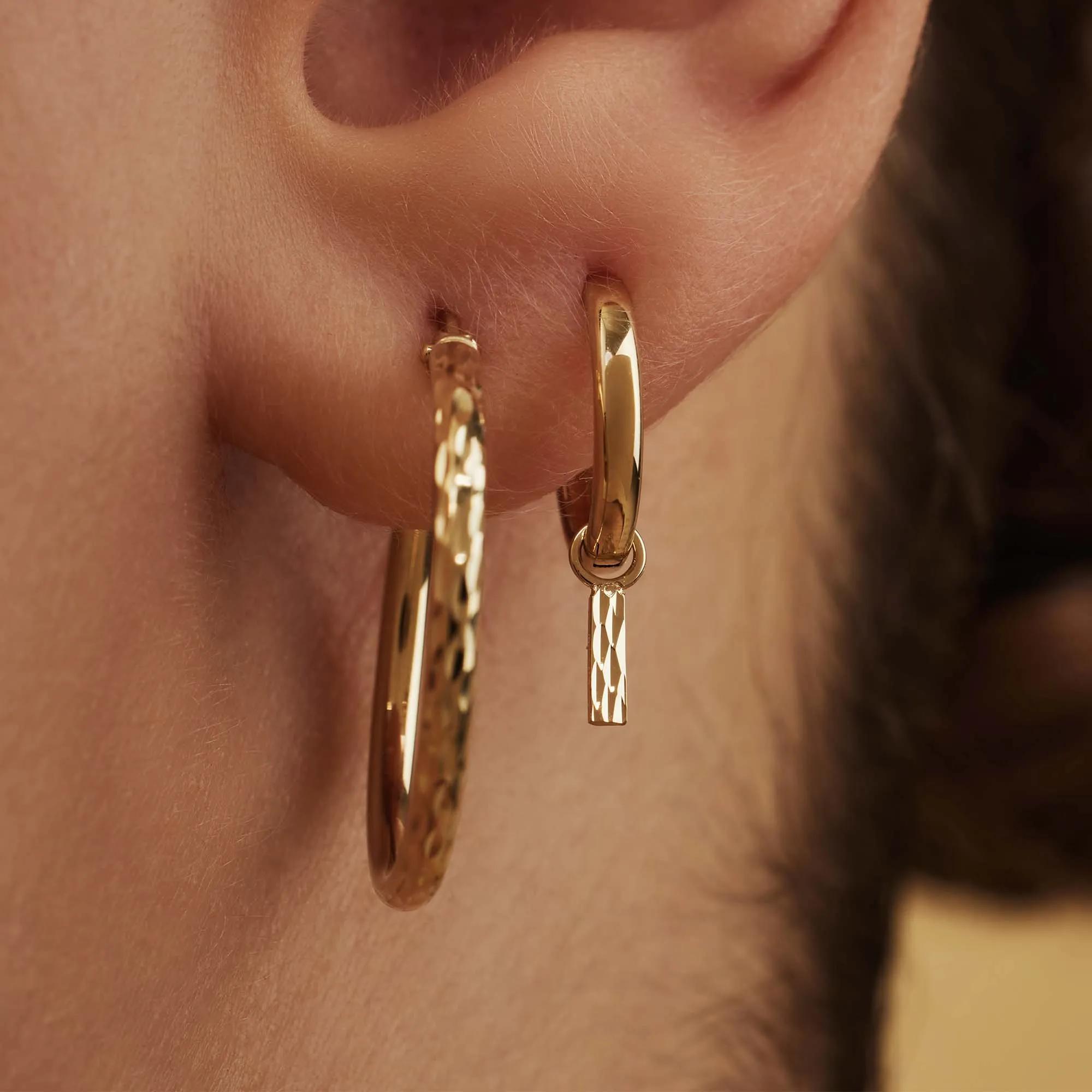 Thumbnail - Isabel Bernard Ohrringe - Rivoli Laura 14 karat hoop earrings - Gr. unisize - in Gold - für Damen