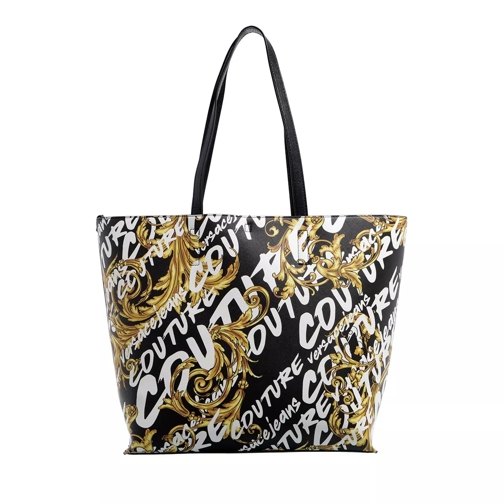 Versace Jeans Couture Shopper Bag Black + Gold Borsa da shopping