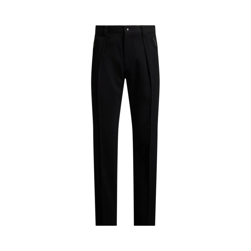 Polo Ralph Lauren Chino Slim Fit Trousers With Chain-Detail Pockets Black