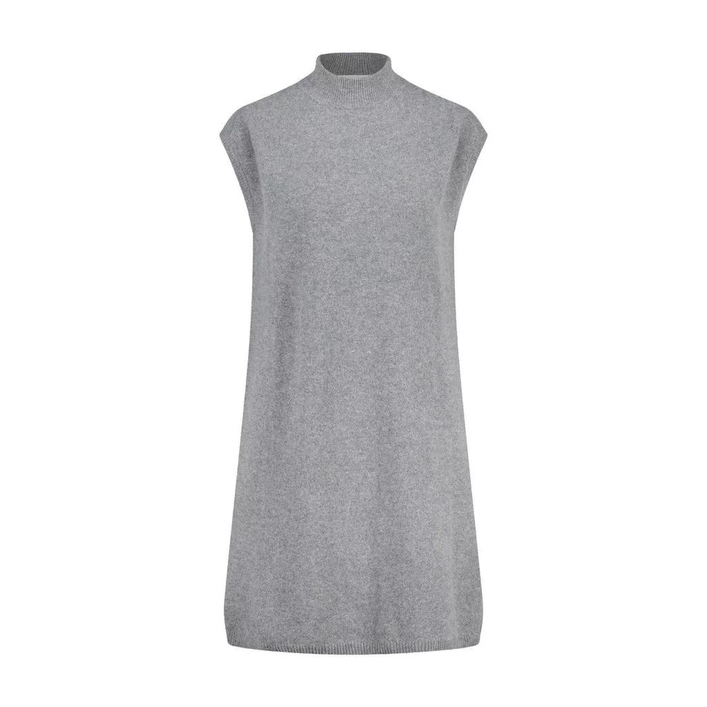 Thumbnail - Hemisphere - Strickkleid aus Kaschmir - Größe M - gray