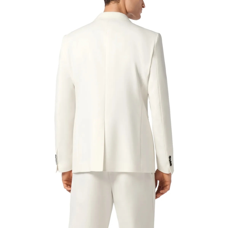 Philipp Plein Blazer Einknopf-Blazer Slim Fit weiss(Image 2)