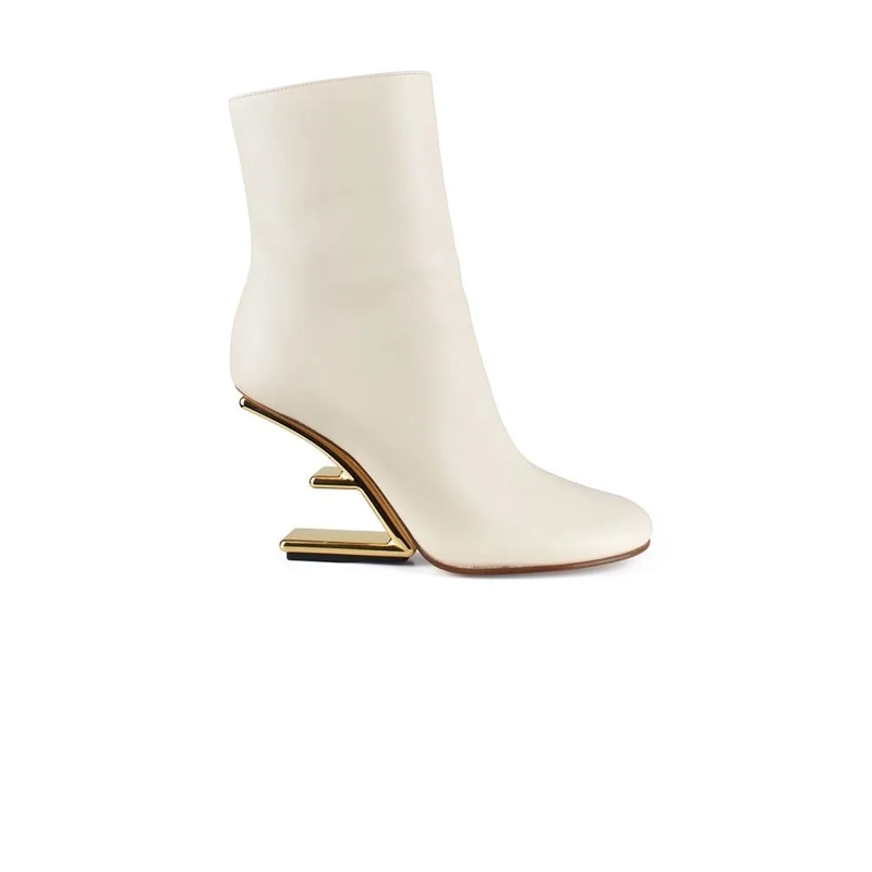 Fendi Stiefel First Boots White