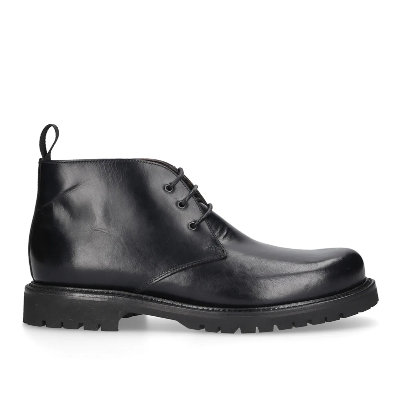 Henry Stevens Bottes à lacets George Boots Harry GB schwarz