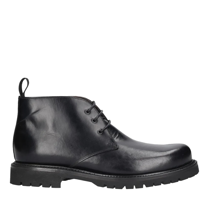 Henry Stevens Schnürstiefel George Boots Harry GB schwarz