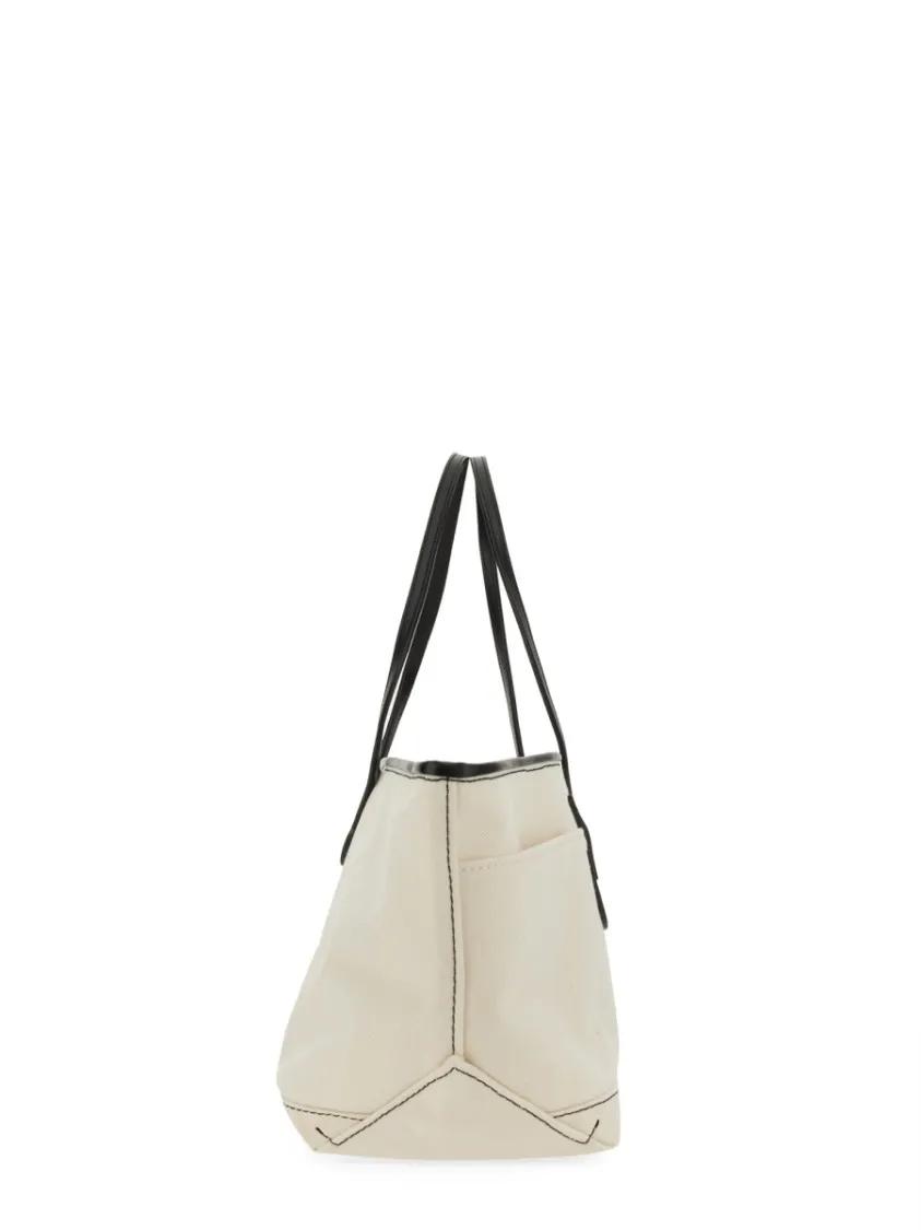 J.W.Anderson Shoppers & Totes "Anchor Stretch" Tote Bag in wit