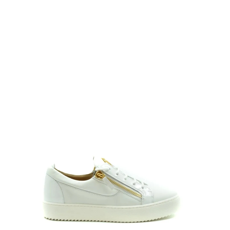 Giuseppe Zanotti Sneaker basse White Leather Sneakers White