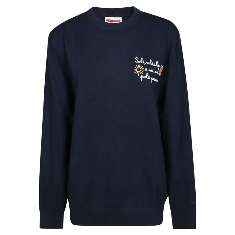 Mc2 Saint Barth Pullover Gc Sole Pole Position Jersey Black