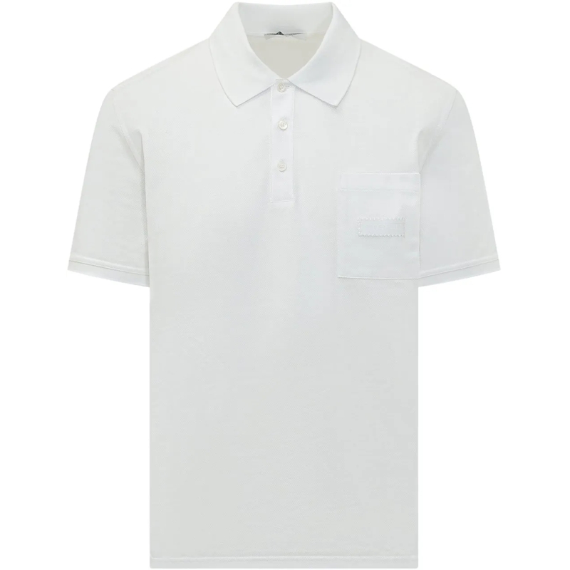 Givenchy Polo Polo In Pique Con Taschino weiß