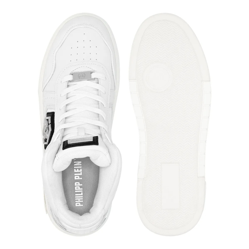 Philipp Plein Low-Top-Sneaker Hightop-Sneaker Predator weiss(Image 4)