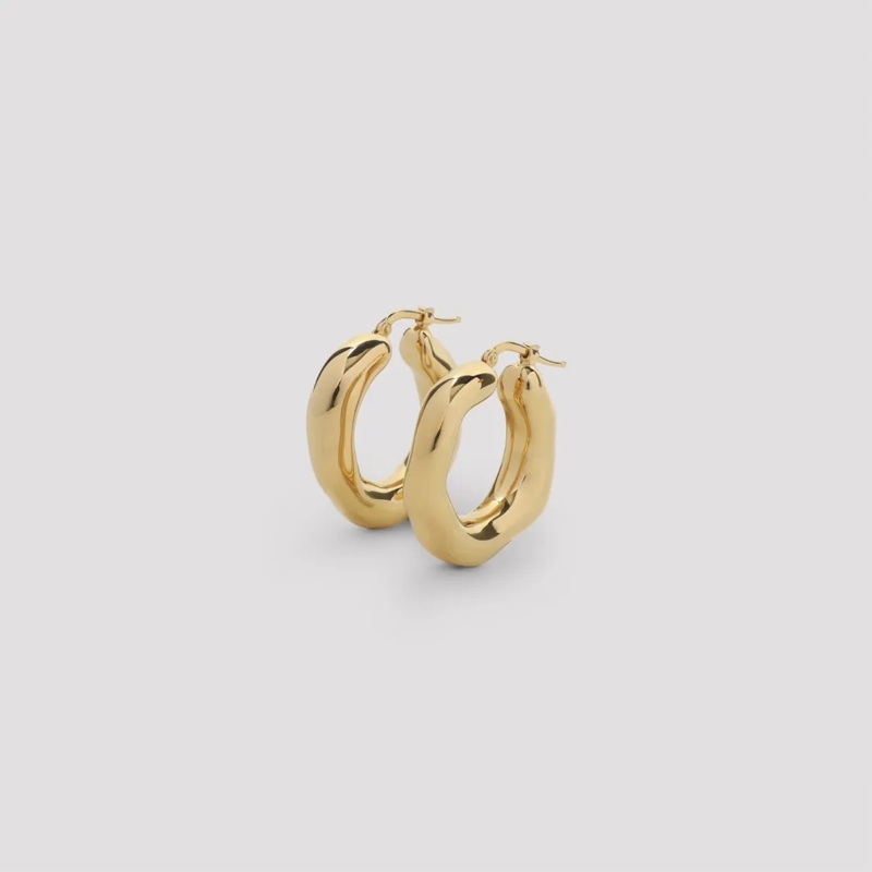 Jil Sander Ohrstecker Chunky Rounded Hoop Earrings Not Applicable