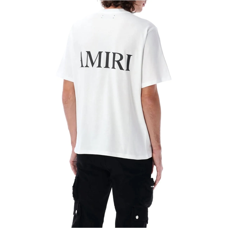 Amiri T-shirt Ma Core Logo Tee Bianco weiß(Image 2)