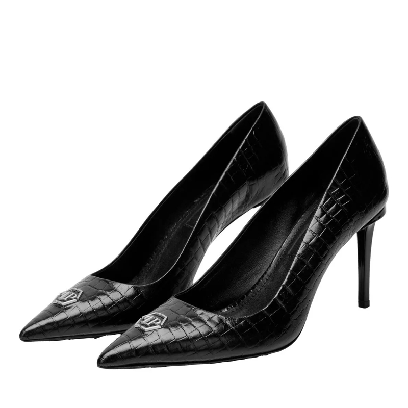 Philipp Plein Pumps Zeigen Sie sich von Ihrer mutigen und modischen Se schwarz(Image 2)