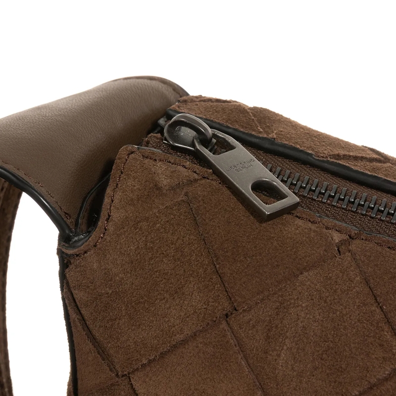 Liebeskind Berlin Crossbody Bag Sky Ii Woven Promo Suede + Tokyo Sheep Roasted Coconut(Image 4)