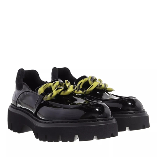 N°21 Loafers Patent Leather Black Mocassino