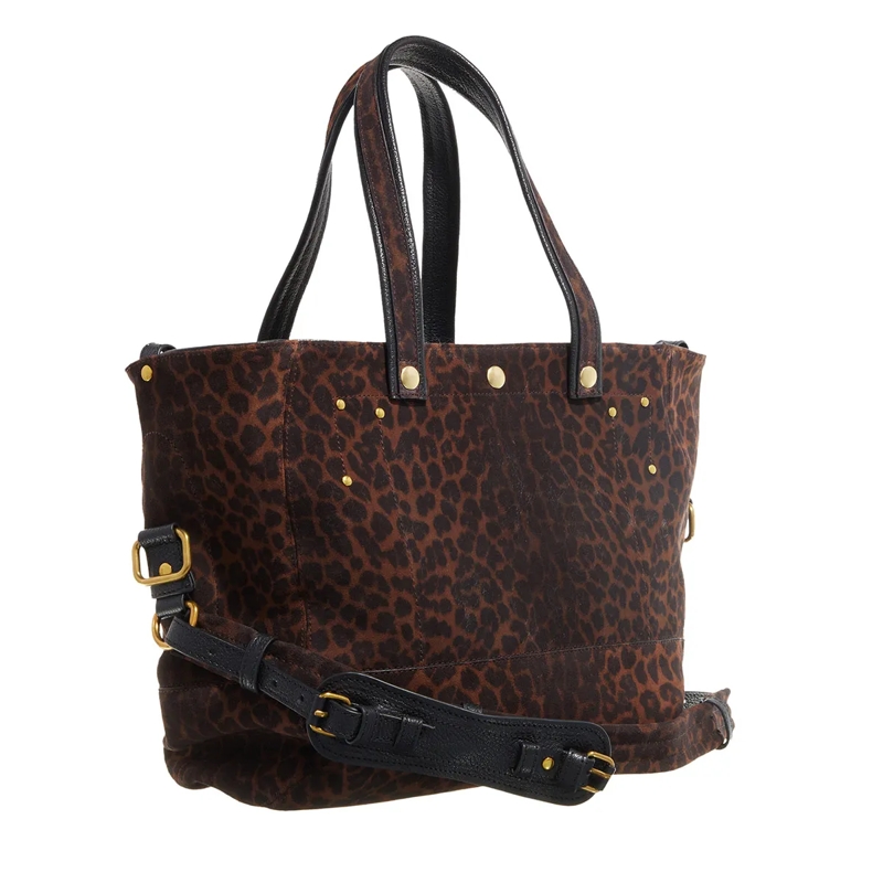 Jerome Dreyfuss Shopper Billy M Imprime Léopard Naturel(Image 4)