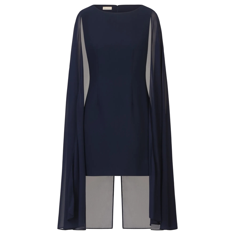 Kraimod Midikleid Cocktailkleid dunkel-blau