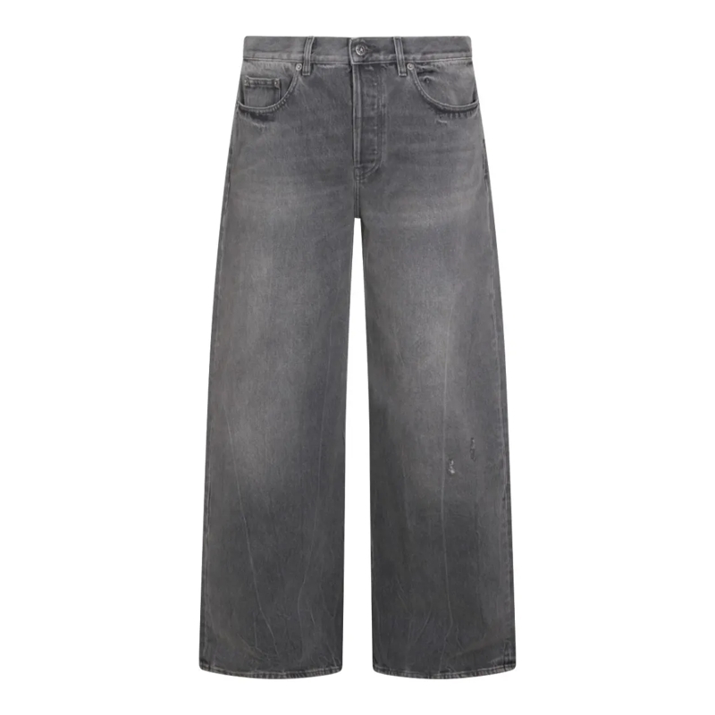 Golden Goose Jeans Straight-Leg Jeans With Grey Wash Grey