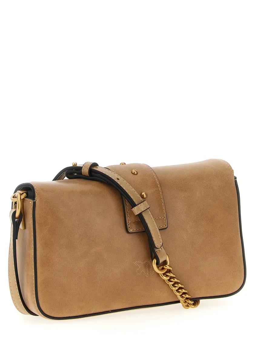 pinko Hobo bags 'Mini Love Bag Slouchy' Shoulder Bag in bruin