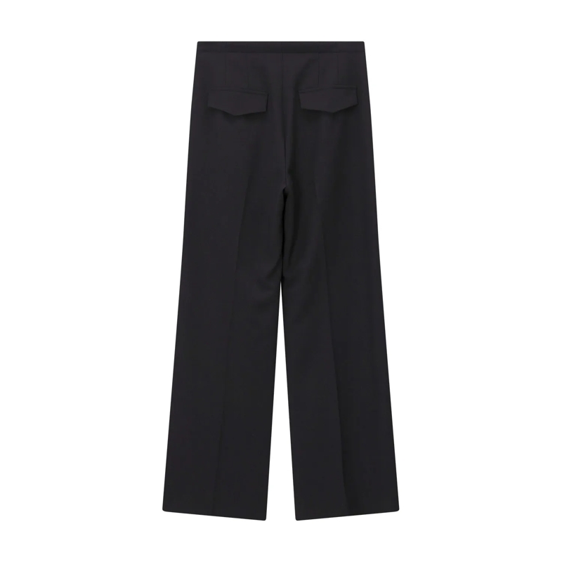 windsor.  Slim-Fit Hose aus Viskose-Mix schwarz(Image 2)