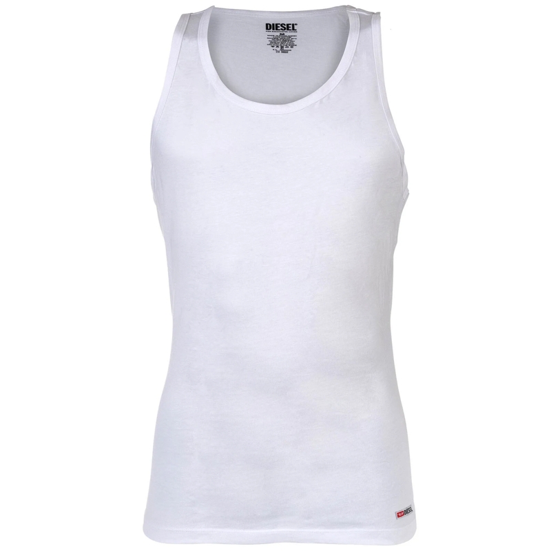 Diesel  DIESEL Herren Unterhemden im praktischen 2er Pack. weiss(Image 2)