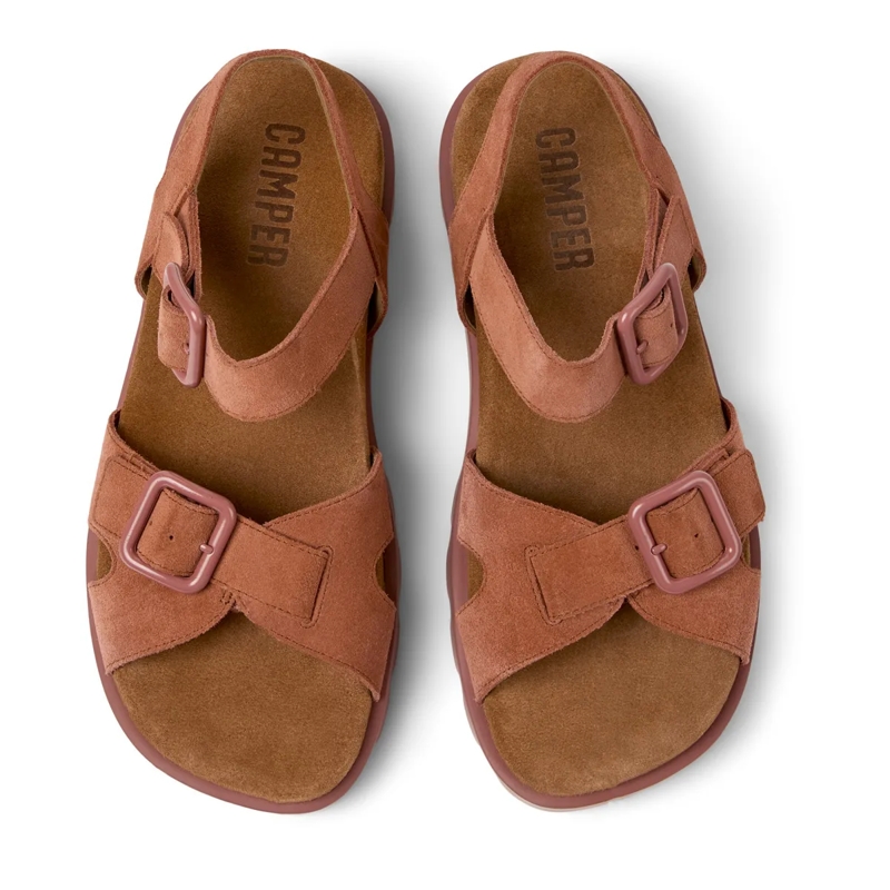 Camper Sandalen Sandalen Brutus Brutus Sandal mittel-rot(Image 5)