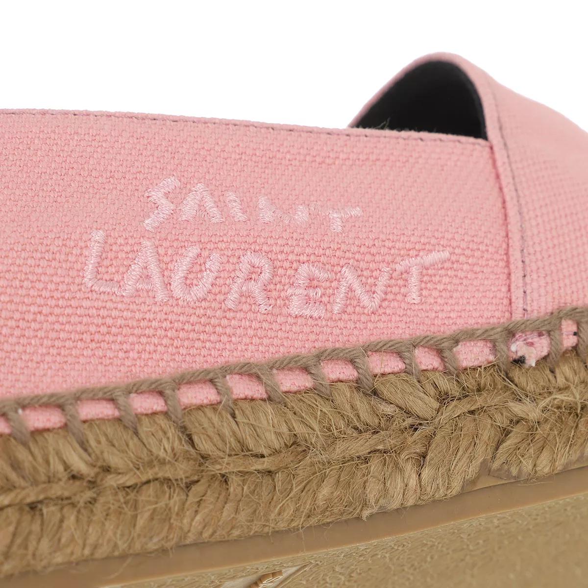 Ysl store pink espadrilles