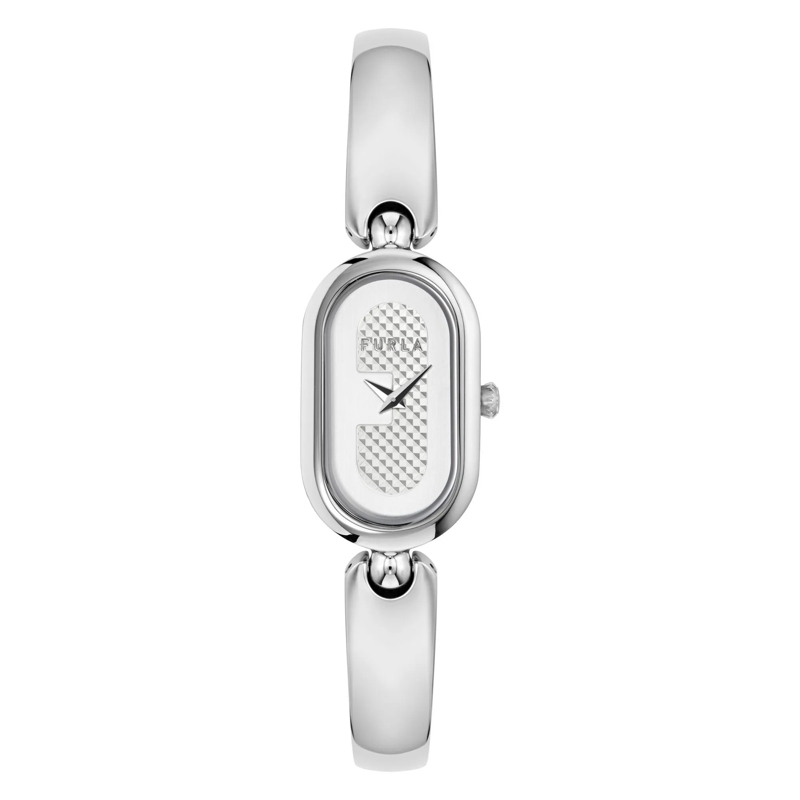 Furla Quarzuhr Quarz-Analoguhr Furla W Ooh silber